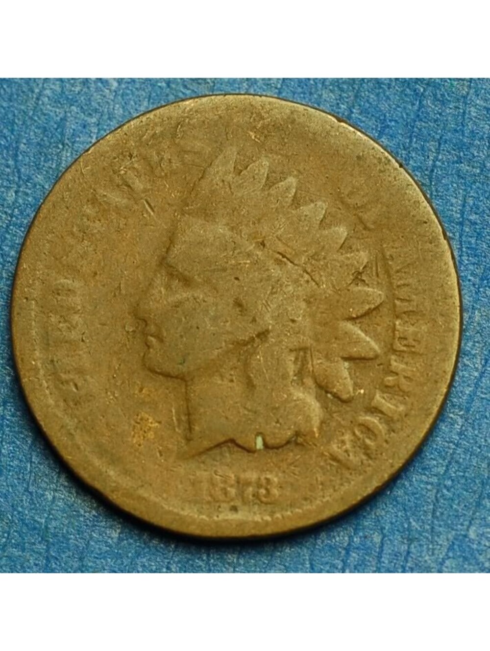 W1063 1873 Indian Head Cent Penny 1c - Check Out Our Store š°š°KEY DATEš°š°